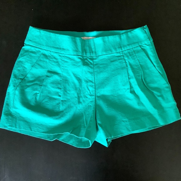 Jcrew 00 green shorts - Picture 1 of 8